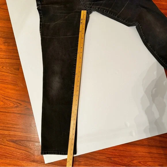 💖 Vintage Y2K Black Levi’s 505 Straight Leg Jeans - Picture 14 of 17